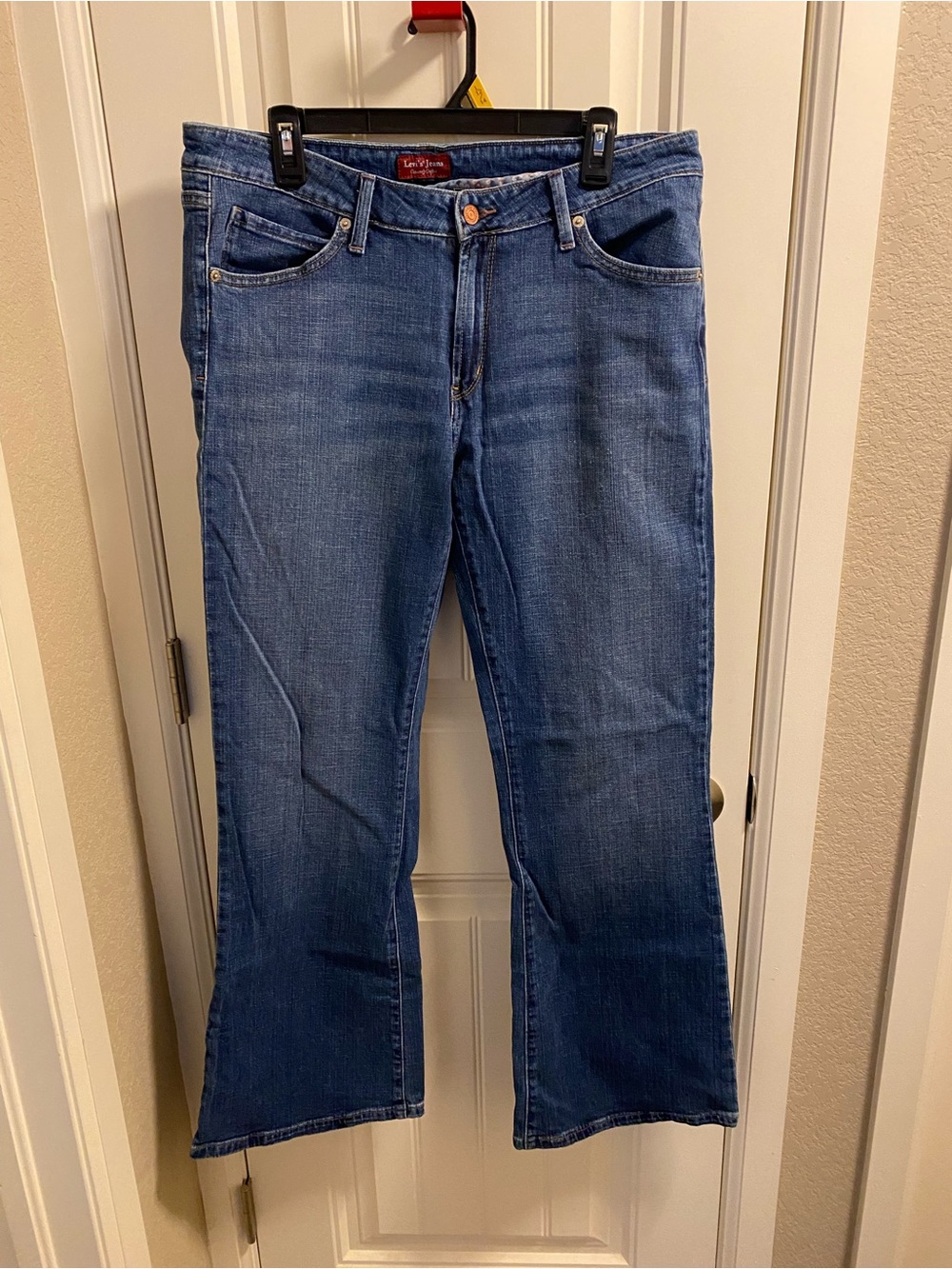 Levis Jeans 14 M Low Flare Leg Stretch Blue Denim 14M 2008 Y2K